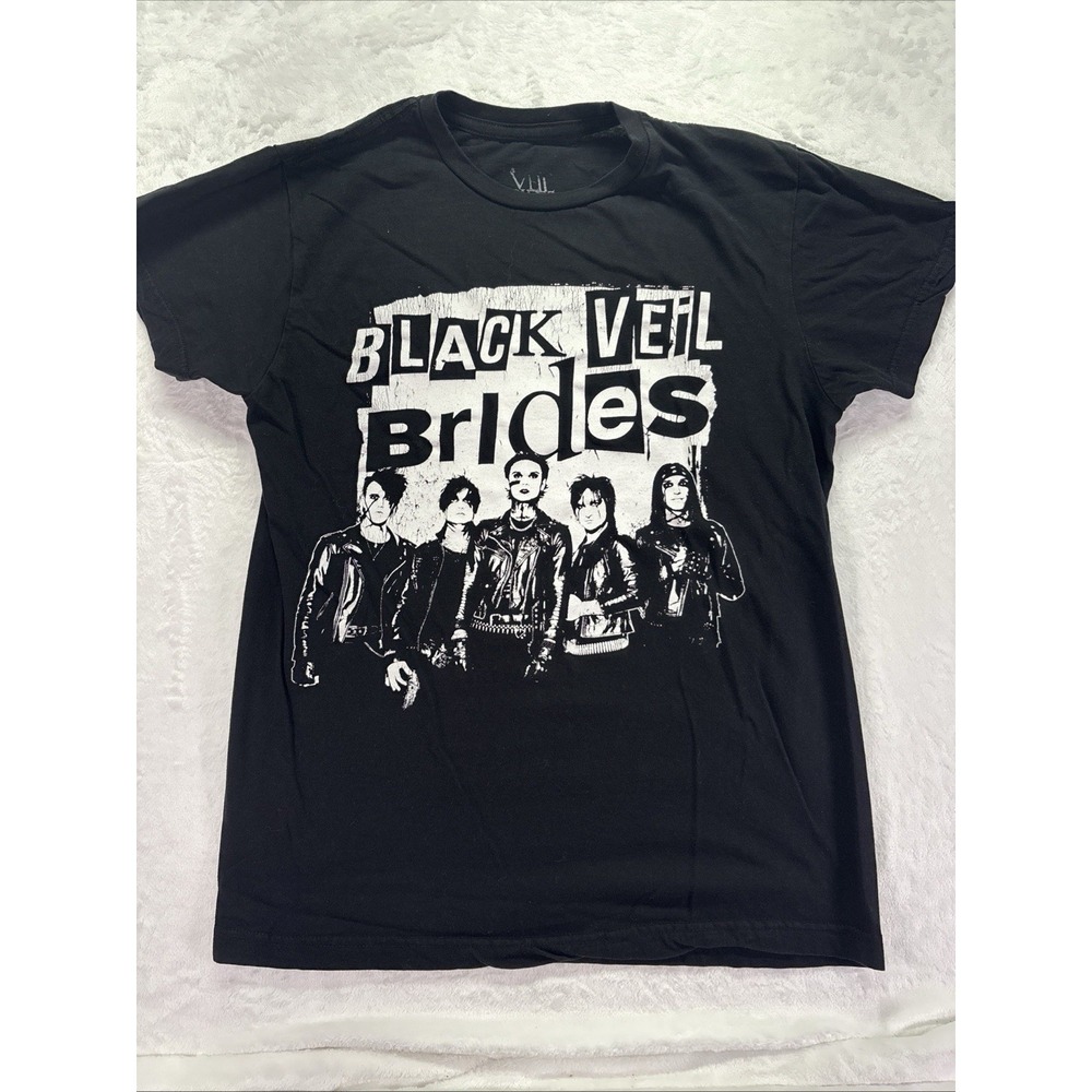 Black Veil Brides Small Woman's T-shirt Band Tee Official Merch Black
